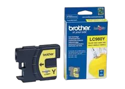 Brother Cartouche LC980Y Jaune