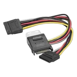 Doubleur d'alimentation Sata vers 1 Molex + 2 Sata — vue 1