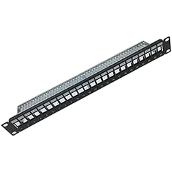 Panneau de brassage rack 19' 24 ports - 1U