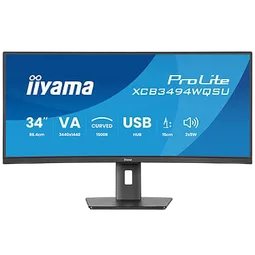 Iiyama XCB3494WQSU-B1 - 34"CURVE UWQHD 120Hz VA 0,4ms FreeSync Premium