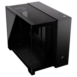 Corsair 2500X Tempered Glass mATX MT - Black/Obsidian Alum