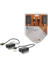 Câble extension USB 2.0/RJ45 - 50m - Anthracite — vue 4