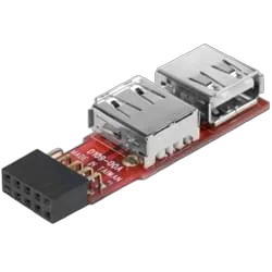 Adaptateur 2 ports USB2.0 internes sur Carte Mere — vue 1