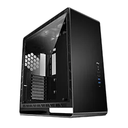 Jonsbo UMX6 Tempered Glass Black