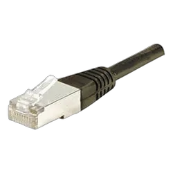 Cable Reseau Cat.6 F/UTP Noir - 3m