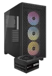 Corsair 3000D Airflow RGB Noir + RM1000e Noir, miniature 1