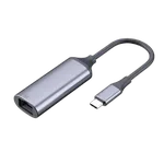VALUE Convertisseur USB-C vers RJ45 - 0,13m - Gris, miniature 1