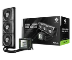 ASRock STEEL LEGEND DARK 360 LCD - 360mm - Noir, miniature 2
