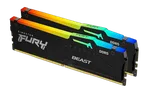 Kingston Fury Beast RGB 32Go (2x16Go) DDR5 6000MHz-Seconde Vie, miniature 1