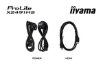 Iiyama Prolite X2491HS-B1 - 23.8" FHD 120Hz IPS 1ms HDMI Adaptive Sync — miniature 14