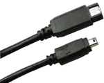 Câble Firewire IEEE1394 4P-9P — vue 1